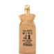 Cadeauzakje Fles The Best Wine 42cm Cadeauzakje Fles The Best Wine 42cm