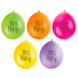 Ballonnen Lets Party 28cm 10st Ballonnen Lets Party 28cm 10st
