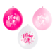 Ballonnen Birthday Girl 28cm 10st Ballonnen Birthday Girl 28cm 10st