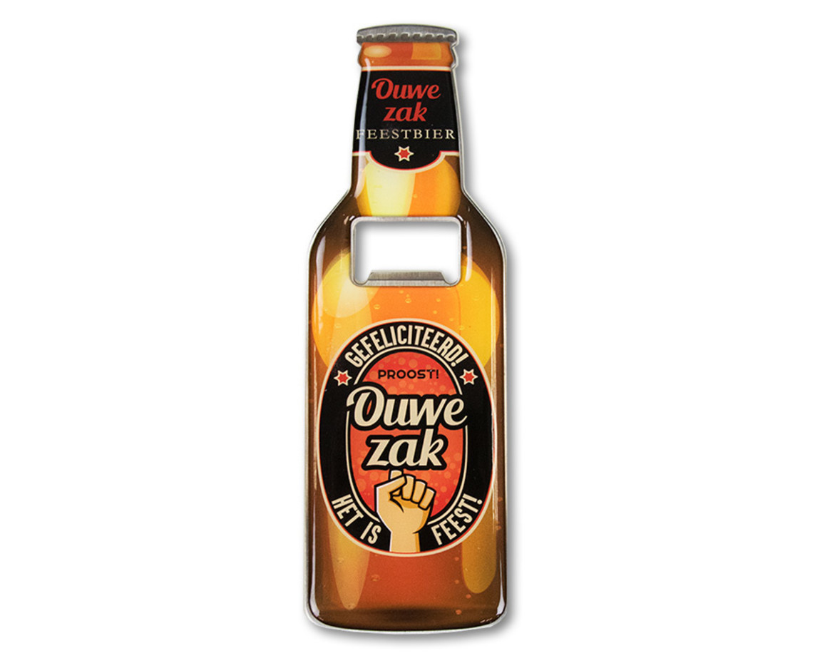 Bieropener Ouwe Zak 18,5cm - Partywinkel