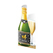 Champagne Kaart Nieuwe Baan 18cm Champagne Kaart Nieuwe Baan 18cm