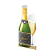 Champagne Kaart Topper 18cm Champagne Kaart Topper 18cm