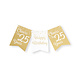 Banner 25 Jaar Goud Wit 6m Banner 25 Jaar Goud Wit 6m