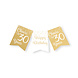 Banner 30 Jaar Goud Wit 6m Banner 30 Jaar Goud Wit 6m