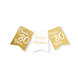 Banner 80 Jaar Goud Wit 6m Banner 80 Jaar Goud Wit 6m