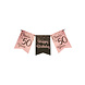 Banner 50 Jaar Roze Zwart 6m Banner 50 Jaar Roze Zwart 6m