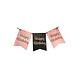 Banner Happy Birthday Roze Zwart Banner Happy Birthday Roze Zwart