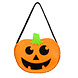 Halloween Pompoen Handtas 22cm Halloween Pompoen Handtas 22cm