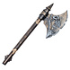 Halloween Bijl Schedel 68cm Halloween Bijl Schedel 68cm