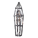 Halloween Skelet In Kooi 50cm Halloween Skelet In Kooi 50cm