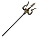 Halloween Drietand 1,17m 4 delig Halloween Drietand 1,17m 4 delig
