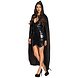 Halloween Cape Zwart 1,65m Halloween Cape Zwart 1,65m