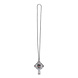 Halloween Ketting Kruis Rode Stenen 28cm Halloween Ketting Kruis Rode Stenen 28cm
