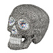 Halloween Schedel Glitters 19cm Halloween Schedel Glitters 19cm