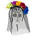Day of the Dead Haarband Bloemen Sluier Day of the Dead Haarband Bloemen Sluier
