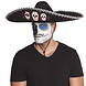 Halloween Sombrero Doodshoofden 56cm Halloween Sombrero Doodshoofden 56cm