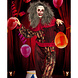 Halloween Masker Clown Grijs Haar Halloween Masker Clown Grijs Haar