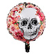 Halloween Helium Ballon Day Of The Dead Leeg 45cm Halloween Helium Ballon Day Of The Dead Leeg 45cm