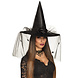 Halloween Heksenhoed Sluier Kort Halloween Heksenhoed Sluier Kort