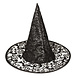 Halloween Heksenhoed Kant Zwart Halloween Heksenhoed Kant Zwart