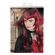 Halloween Pruik Lang Haar Rood Zwart Halloween Pruik Lang Haar Rood Zwart