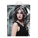 Halloween Pruik Zwart Wit Halloween Pruik Zwart Wit