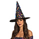Halloween Heksen Hoed Glitter Halloween Heksen Hoed Glitter
