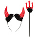 Halloween Duivel Set Rood Zwart 2 delig Halloween Duivel Set Rood Zwart 2 delig