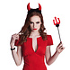Halloween Duivel Set Rood Zwart 2 delig Halloween Duivel Set Rood Zwart 2 delig