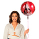 Halloween Helium Ballon Horror Clown Leeg 45cm Halloween Helium Ballon Horror Clown Leeg 45cm