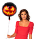 Halloween Helium Ballon Creepy Pumpkin Leeg 45cm Halloween Helium Ballon Creepy Pumpkin Leeg 45cm