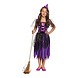Halloween Heks Kostuum Kind Paarse Glitter Halloween Heks Kostuum Kind Paarse Glitter