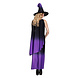 Halloween Heks Kostuum Paars Zwart Halloween Heks Kostuum Paars Zwart