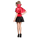 Halloween Vampier Kostuum Rood Zwart Halloween Vampier Kostuum Rood Zwart