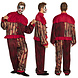 Halloween Clown Kostuum Rood Halloween Clown Kostuum Rood
