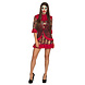 Halloween Clown Kostuum Rood Dames Halloween Clown Kostuum Rood Dames