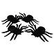 Halloween Spinnen Set 4 delig Halloween Spinnen Set 4 delig