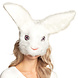 Halfmasker Pluchen Konijn Halfmasker Pluchen Konijn