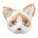 Halfmasker Kat Halfmasker Kat