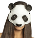 Halfmasker Pluchen Panda Halfmasker Pluchen Panda