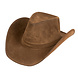 Cowboyhoed Nepleer Bruin 43cm Cowboyhoed Nepleer Bruin 43cm