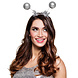 Tiara Glitterballen Zilver Tiara Glitterballen Zilver