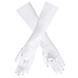 Handschoenen Lang Satijn Wit Handschoenen Lang Satijn Wit