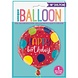 Helium Ballon Happy Birthday Ballonnen Rood 45cm leeg Helium Ballon Happy Birthday Ballonnen Rood 45cm leeg