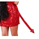 Halloween Duivel Staart 43cm Halloween Duivel Staart 43cm
