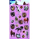 Stickers Paarden Paars Stickers Paarden Paars