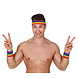 2 polsbandjes set en lint Multicolor 2 polsbandjes set en lint Multicolor