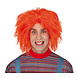 Halloween Pruik Oranje Halloween Pruik Oranje