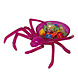 Halloween Spinnenbord Lila Halloween Spinnenbord Lila