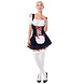 Dirndl Jurk Oktoberfest Rode Strikken Dirndl Jurk Oktoberfest Rode Strikken